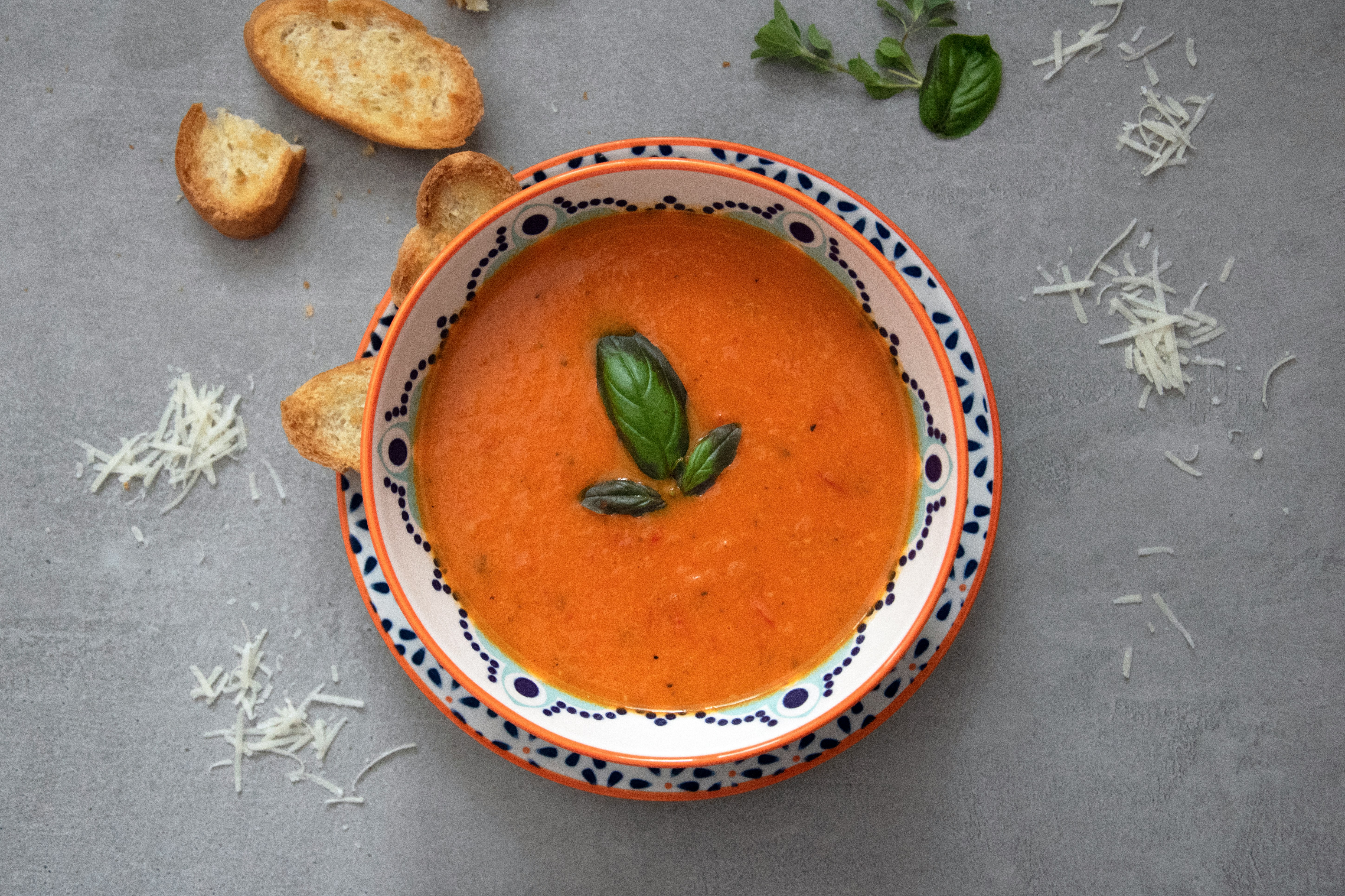 Creamy Tomato Basil Soup